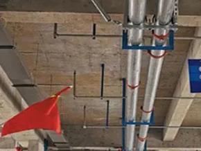 阆中管廊支架的安装方法